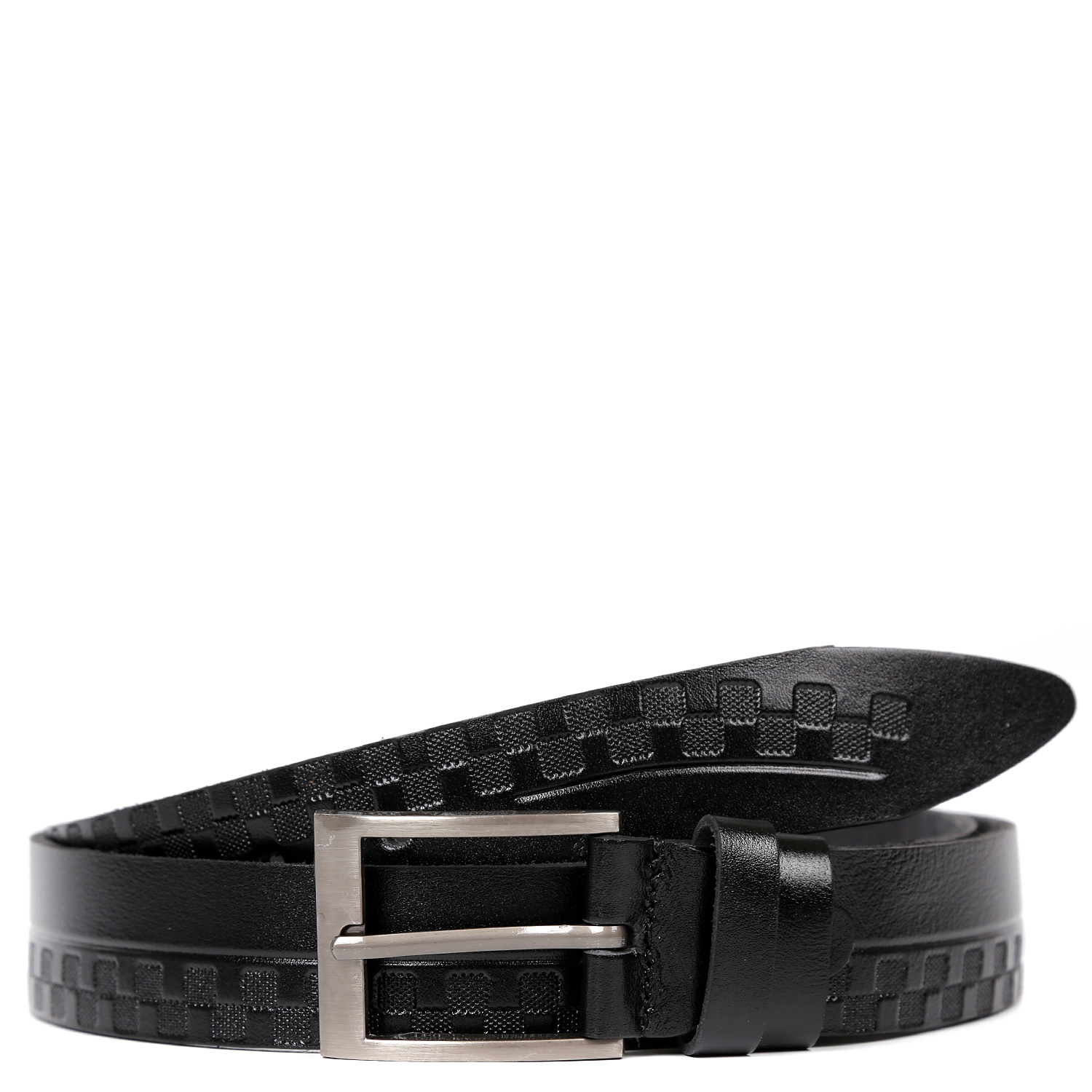 

Ремень мужской FABRETTI FR2098 черный, 130 см, FR2098