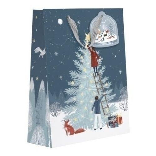 

Пакет 31 х 41 х 12 см Пакетико Winter Land в ассортименте (дизайн по наличию), Синий