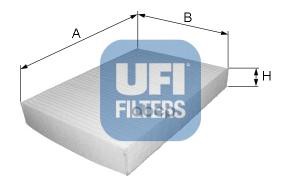 

Фильтр салона UFI 5303900