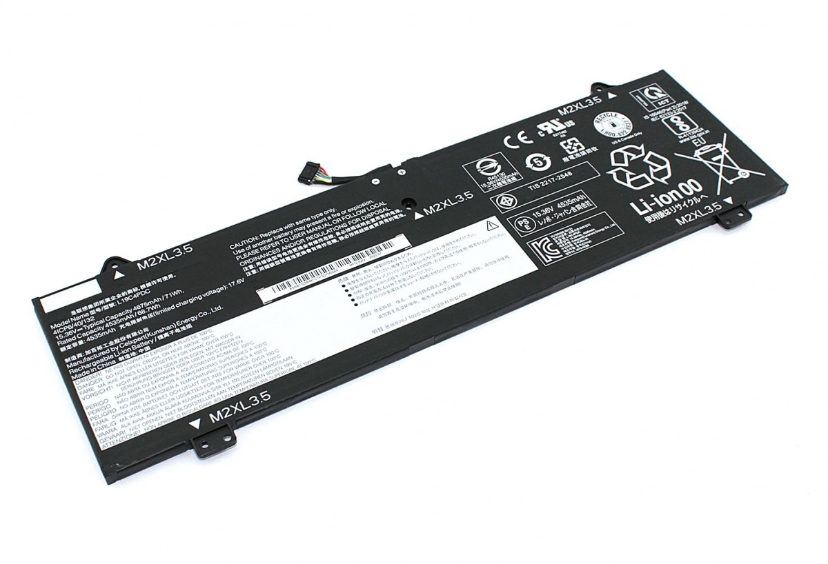 

Аккумулятор OEM L19C4PDC для Lenovo IdeaPad Yoga 7-14ITL5, 7-15ITL5 Series, 15.36V, L19C4PDC для Lenovo IdeaPad Yoga 7-14ITL5, 7-15ITL5 Series