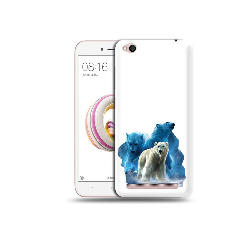 

Чехол MyPads Tocco для Xiaomi Redmi 5A полярный медведь (PT227197.319.549), Прозрачный, Tocco