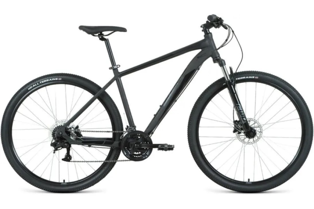 

Велосипед Forward Apache 29 3.2 HD 2022 17" черный/матовый, Apache 29 3.2 HD