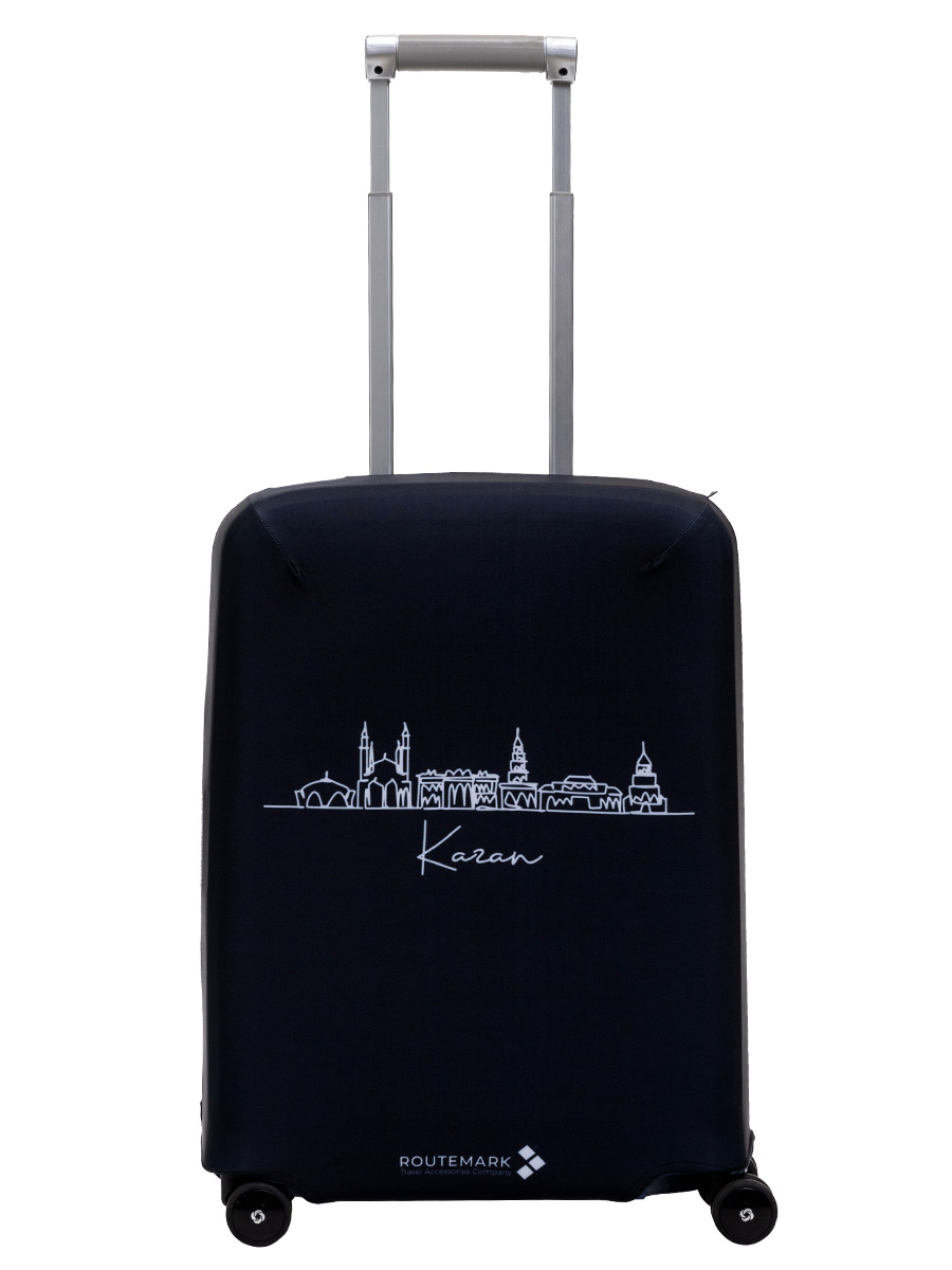 фото Чехол для чемодана routemark kazan черный s