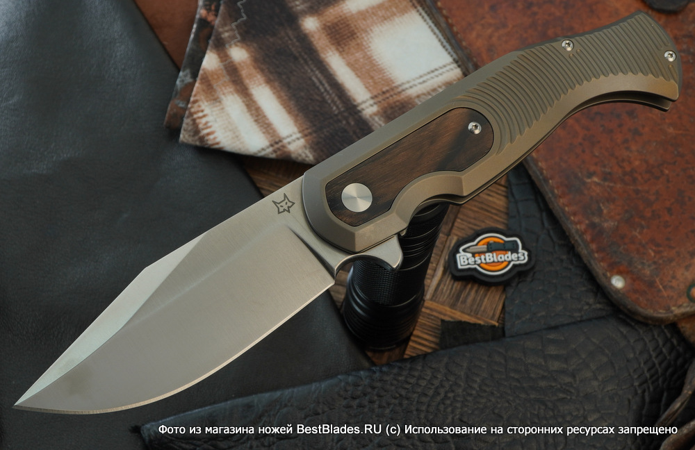 

Складной нож Fox Knives East Wood Tiger FX-524 TiZW, East Wood Tiger