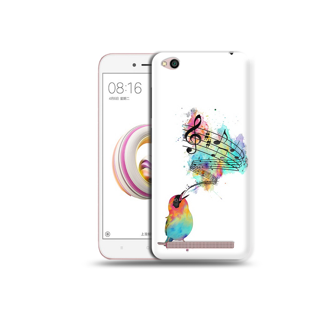 

Чехол MyPads Tocco для Xiaomi Redmi 5A певчая птичка (PT227197.319.536), Прозрачный, Tocco
