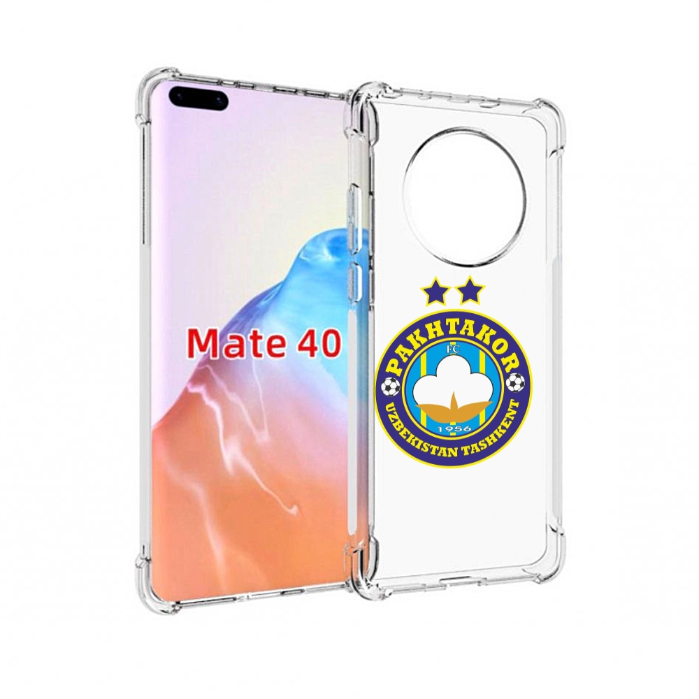 

Чехол MyPads Tocco для Huawei Mate 40 Фк Пахтакор Pakhtakor мужской, Прозрачный, Tocco
