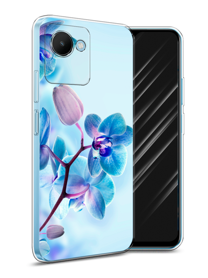 

Чехол Awog на Realme C30S 4G "Голубая орхидея", Голубой;синий;фиолетовый, 2511650-8