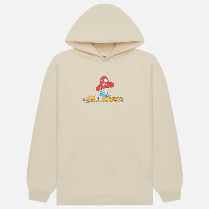 

Мужская толстовка Butter Goods x The Smurfs Lazy Logo Hoodie бежевый, Размер L, x The Smurfs Lazy Logo Hoodie