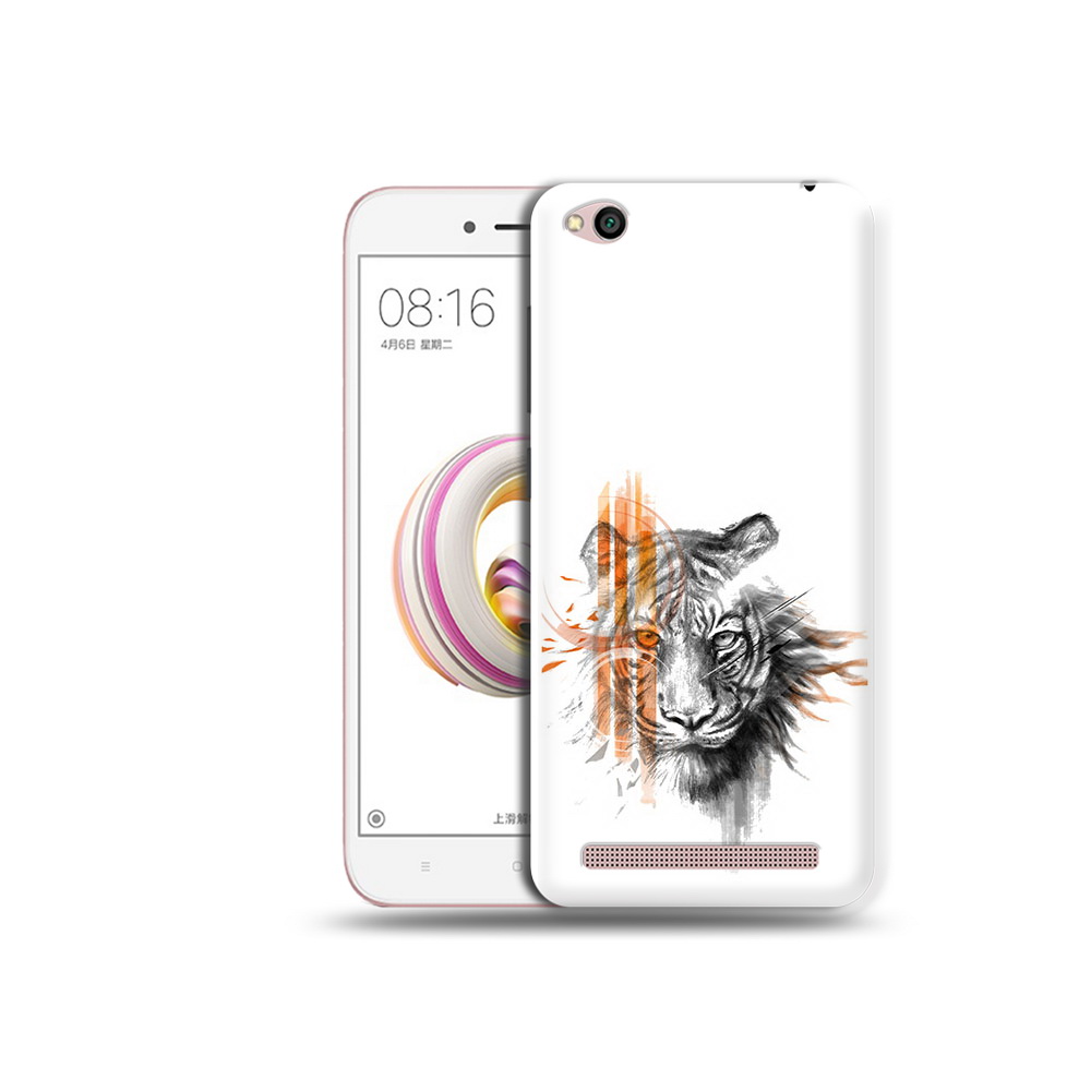 

Чехол MyPads Tocco для Xiaomi Redmi 5A огненный тигр (PT227197.319.526), Прозрачный, Tocco