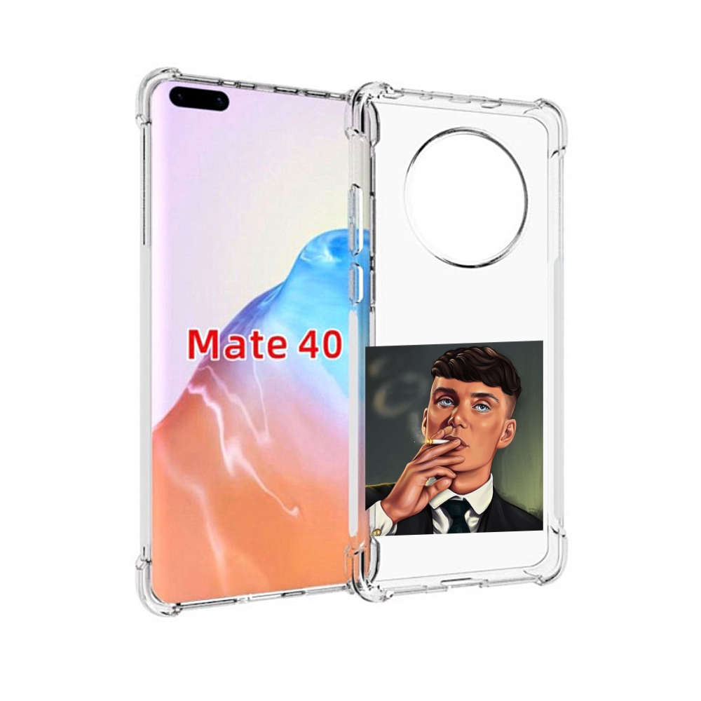 

Чехол MyPads Tocco для Huawei Mate 40 Томас-Шелби, Прозрачный, Tocco