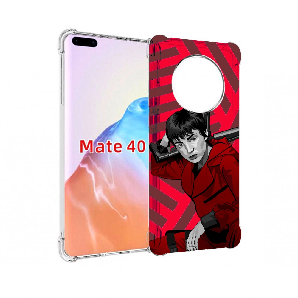 

Чехол MyPads Tocco для Huawei Mate 40 Токио-бумажный-дом, Прозрачный, Tocco