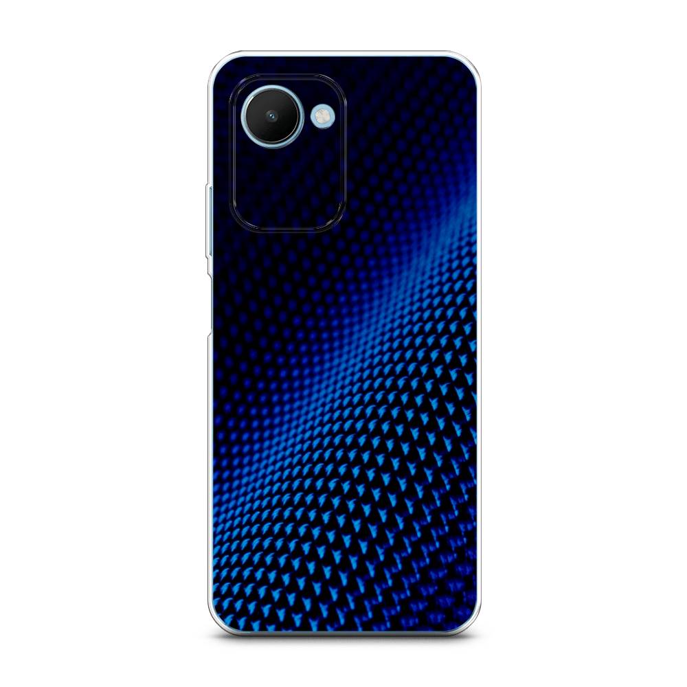 

Чехол Awog на Realme C30S 4G "Синий карбон", Черный;синий, 2511650-3