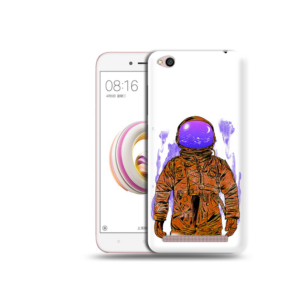 

Чехол MyPads Tocco для Xiaomi Redmi 5A нарисованный мужчина в скафандре (PT227197.319.510), Прозрачный, Tocco