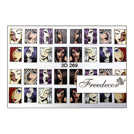 

3D-слайдер, Freedecor, №269, Разноцветный