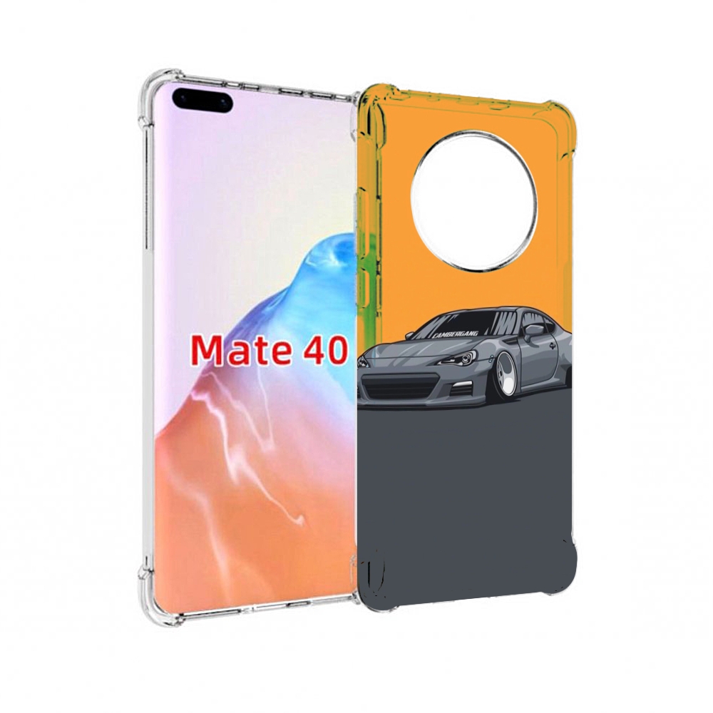 

Чехол MyPads Tocco для Huawei Mate 40 Спорт-кар, Прозрачный, Tocco