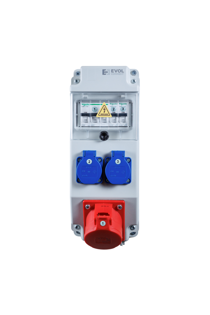 Навесной щит с розетками EVOL COMBOX 5 0101-002-1 13697₽