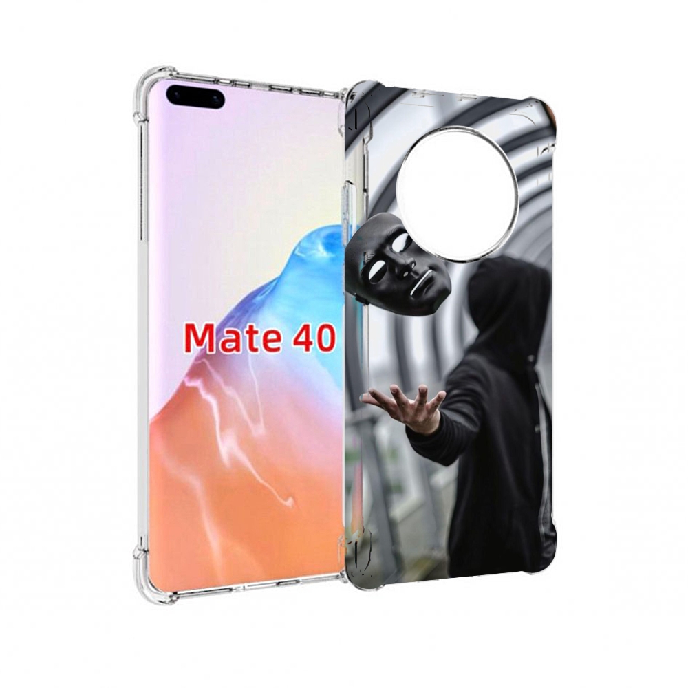 

Чехол MyPads Tocco для Huawei Mate 40 Сними-маску, Прозрачный, Tocco