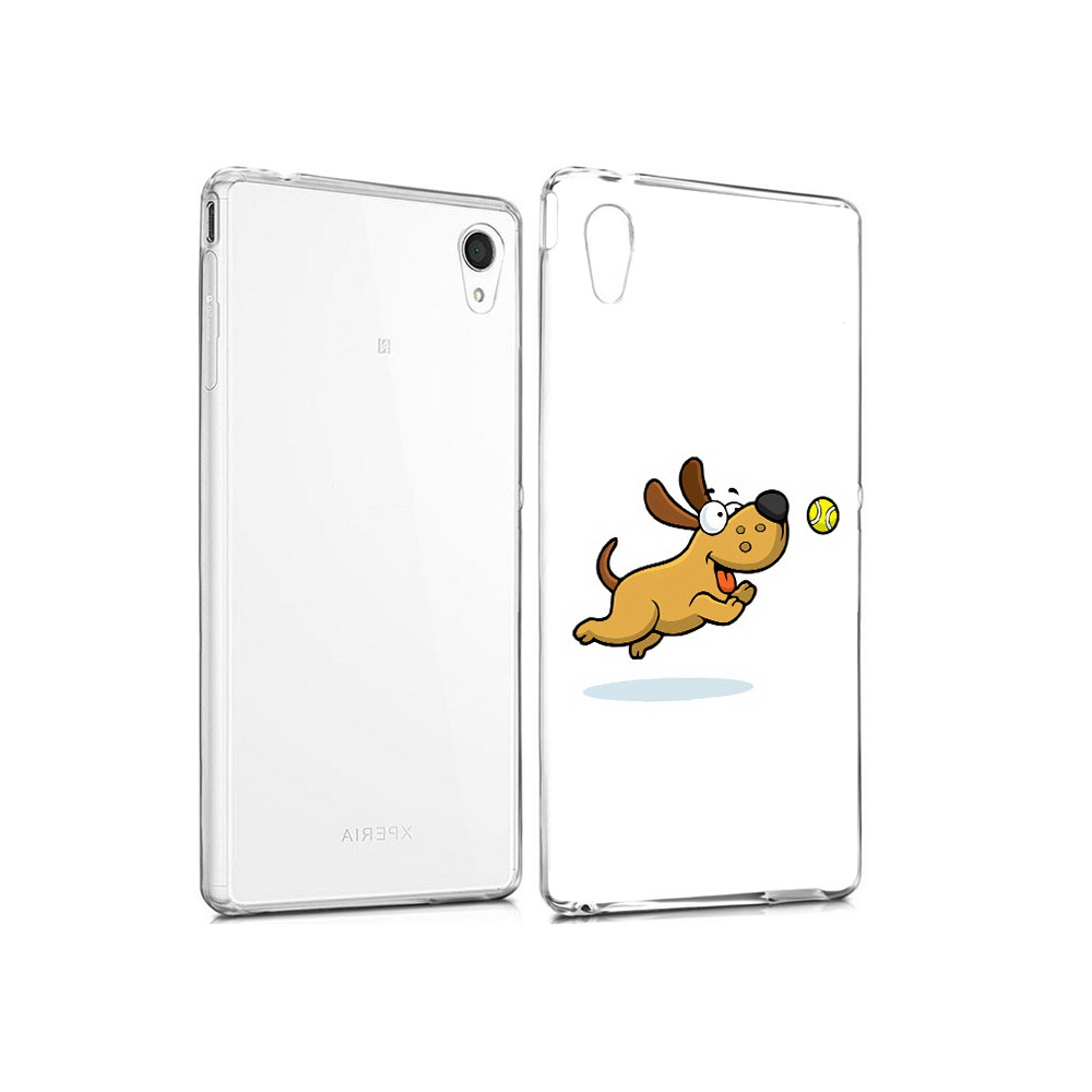 

Чехол MyPads Tocco для Sony Xperia M4 Aqua пёсик (PT41841.249.563), Прозрачный, Tocco