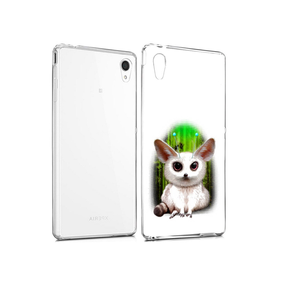 

Чехол MyPads Tocco для Sony Xperia M4 Aqua пушистое животное (PT41841.249.560), Прозрачный, Tocco