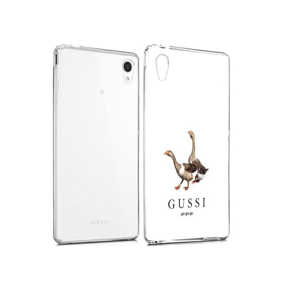

Чехол MyPads Tocco для Sony Xperia M4 Aqua Гусси бренд (PT41841.249.56), Прозрачный, Tocco