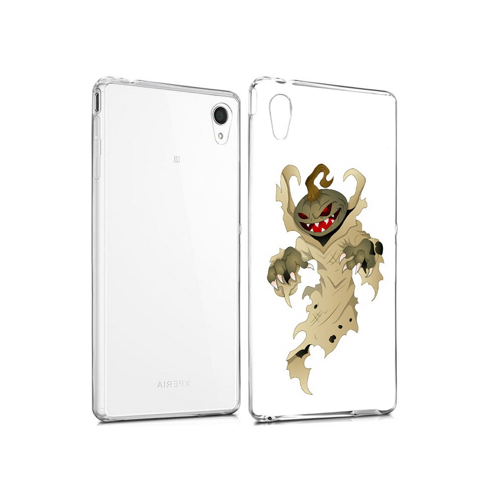 

Чехол MyPads Tocco для Sony Xperia M4 Aqua призрак хэллоуина (PT41841.249.555), Прозрачный, Tocco