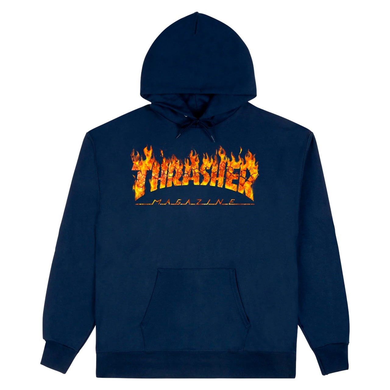 Худи мужское Thrasher Inferno Hood синее XL
