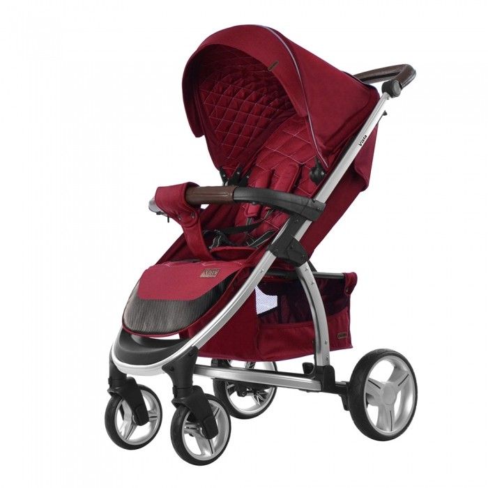 фото Коляска прогулочная carrello vista crl-8505 ruby red