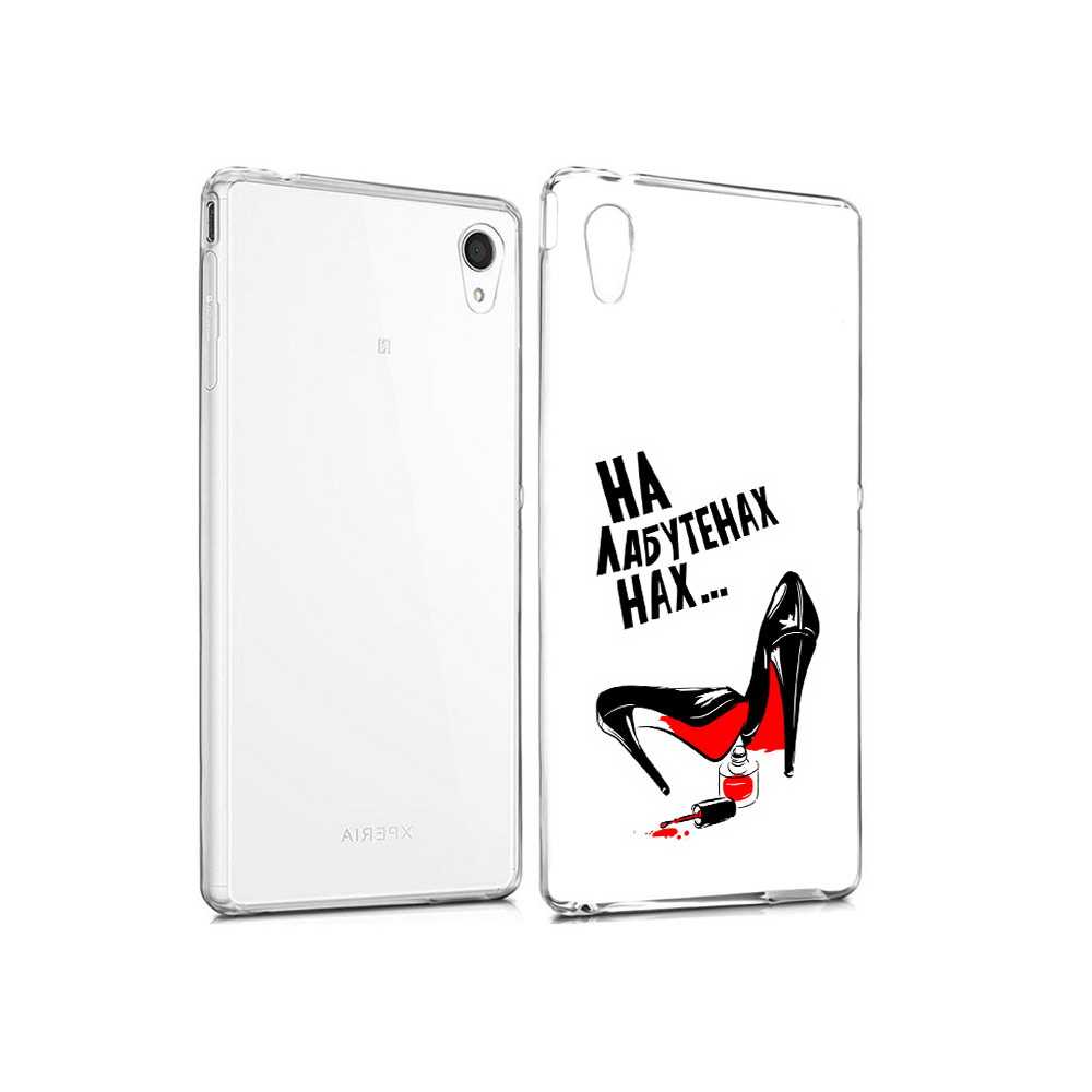 

Чехол MyPads Tocco для Sony Xperia M4 Aqua на лабутенах (PT41841.249.493), Прозрачный, Tocco