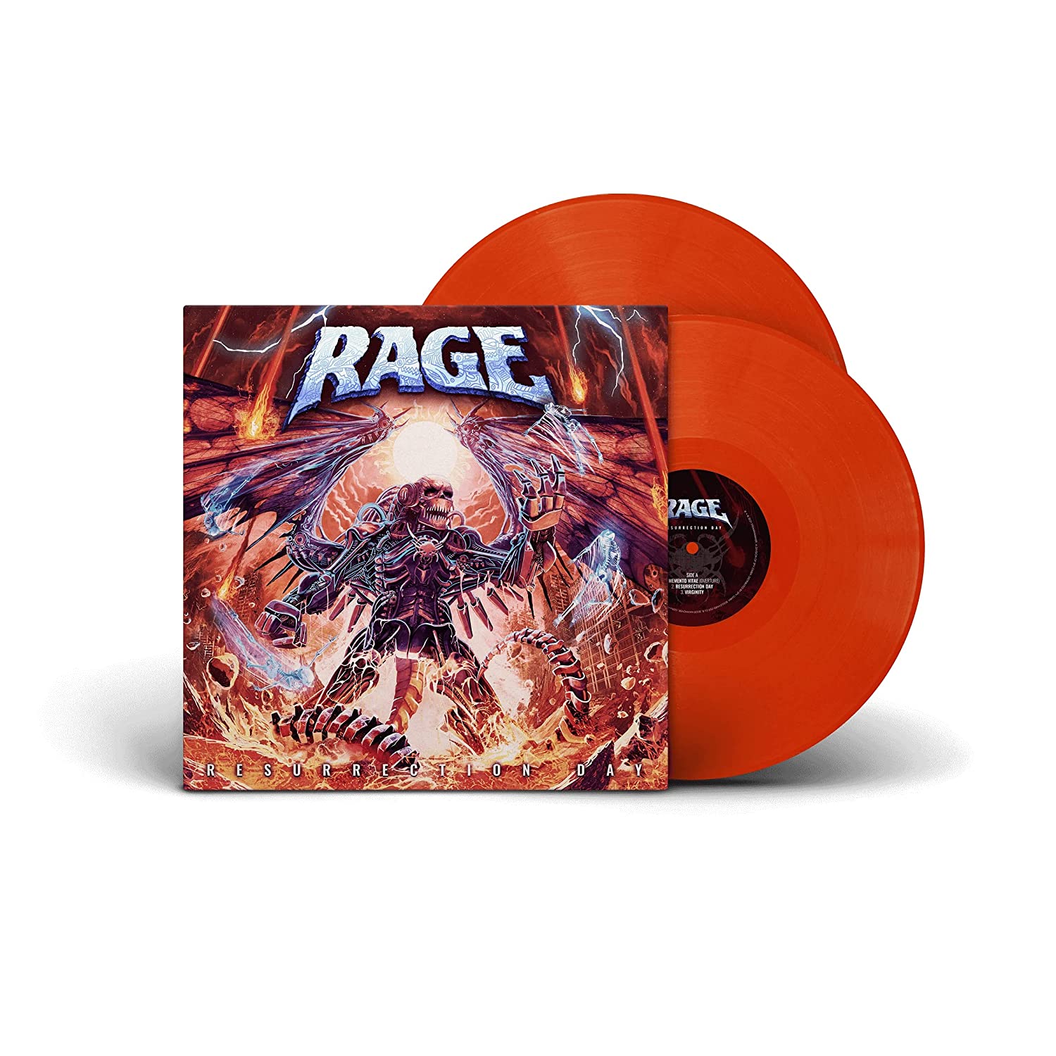 фото Rage resurrection day (orange) (2винил) мистерия звука