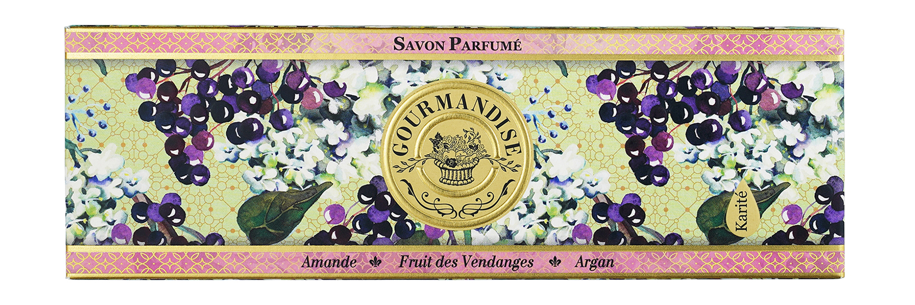 Набор натурального парфюмированного мыла Gourmandise Savon Parfume Set XXXIII