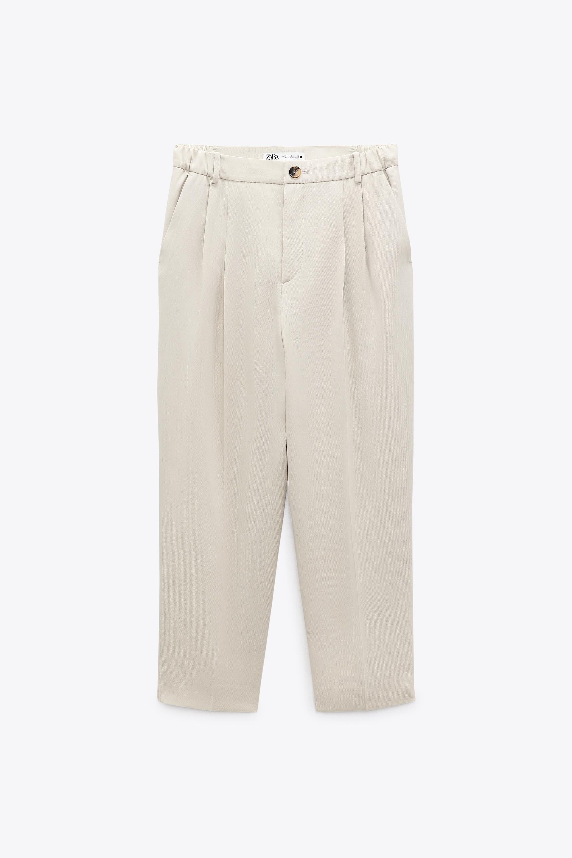 

Брюки женские ZARA 03347732 серые XL (доставка из-за рубежа), Серый, 03347732
