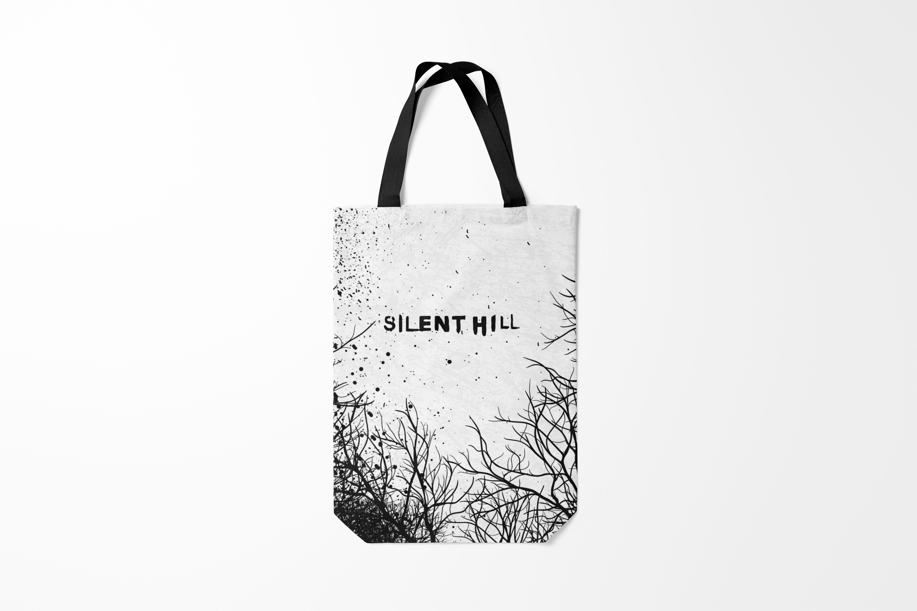 

Сумка шoппер унисекс Burnettie Разные игры SILENT HILL, черный; красный, Разные игры SILENT HILL