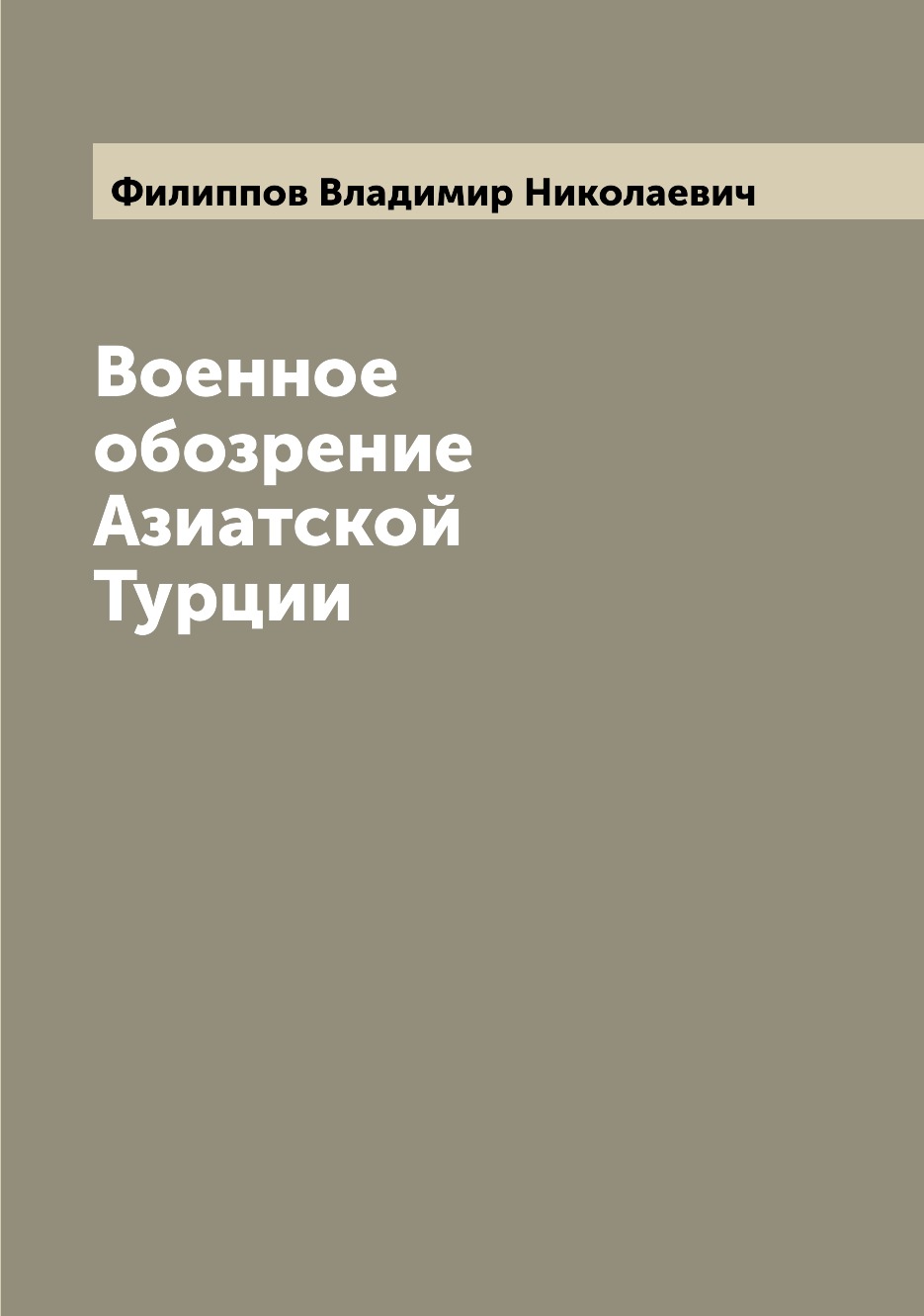 

Книга Военное обозрение Азиатской Турции
