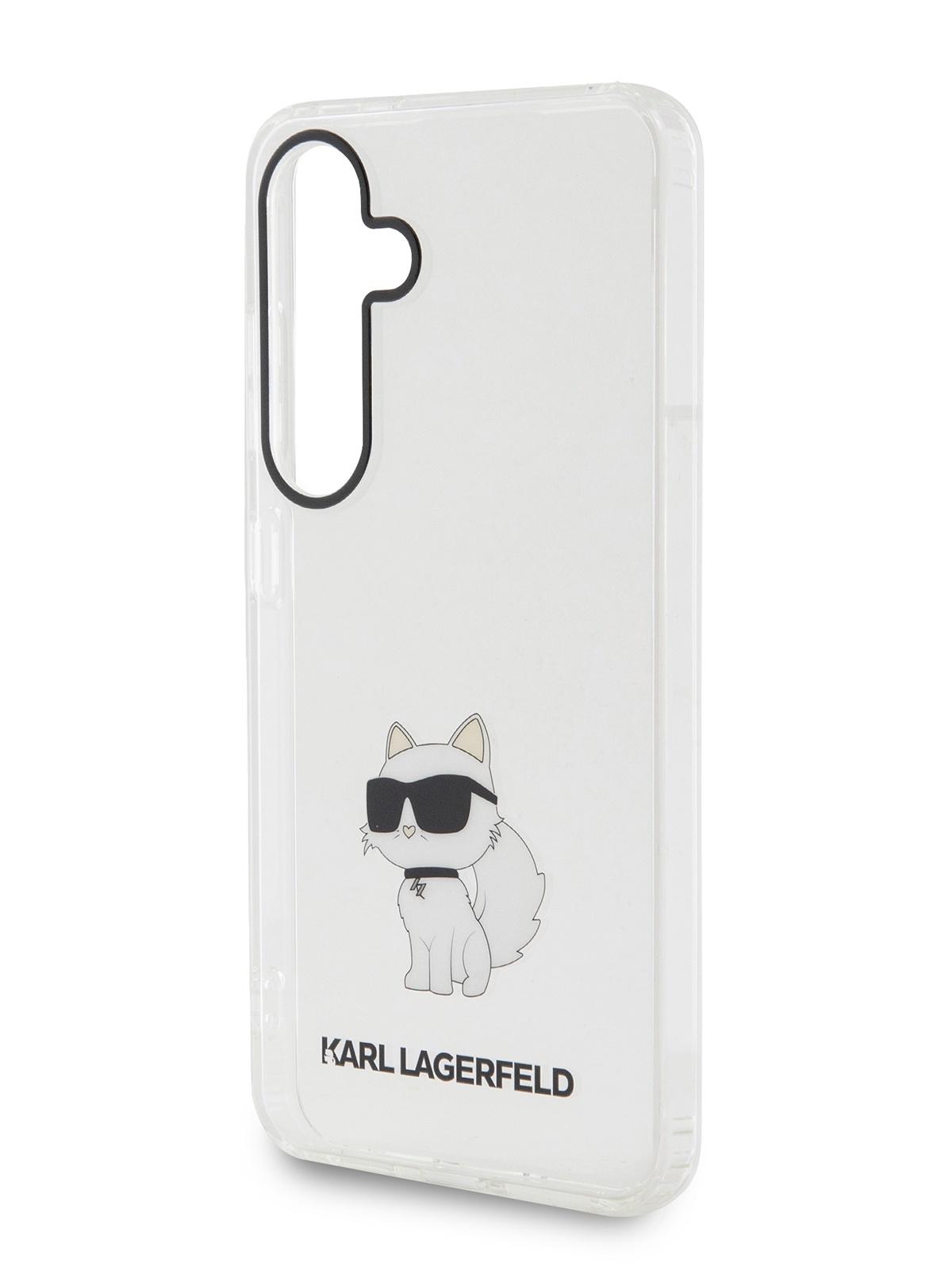 Чехол Karl Lagerfeld для Galaxy S24 NFT Choupette Hard Transparent