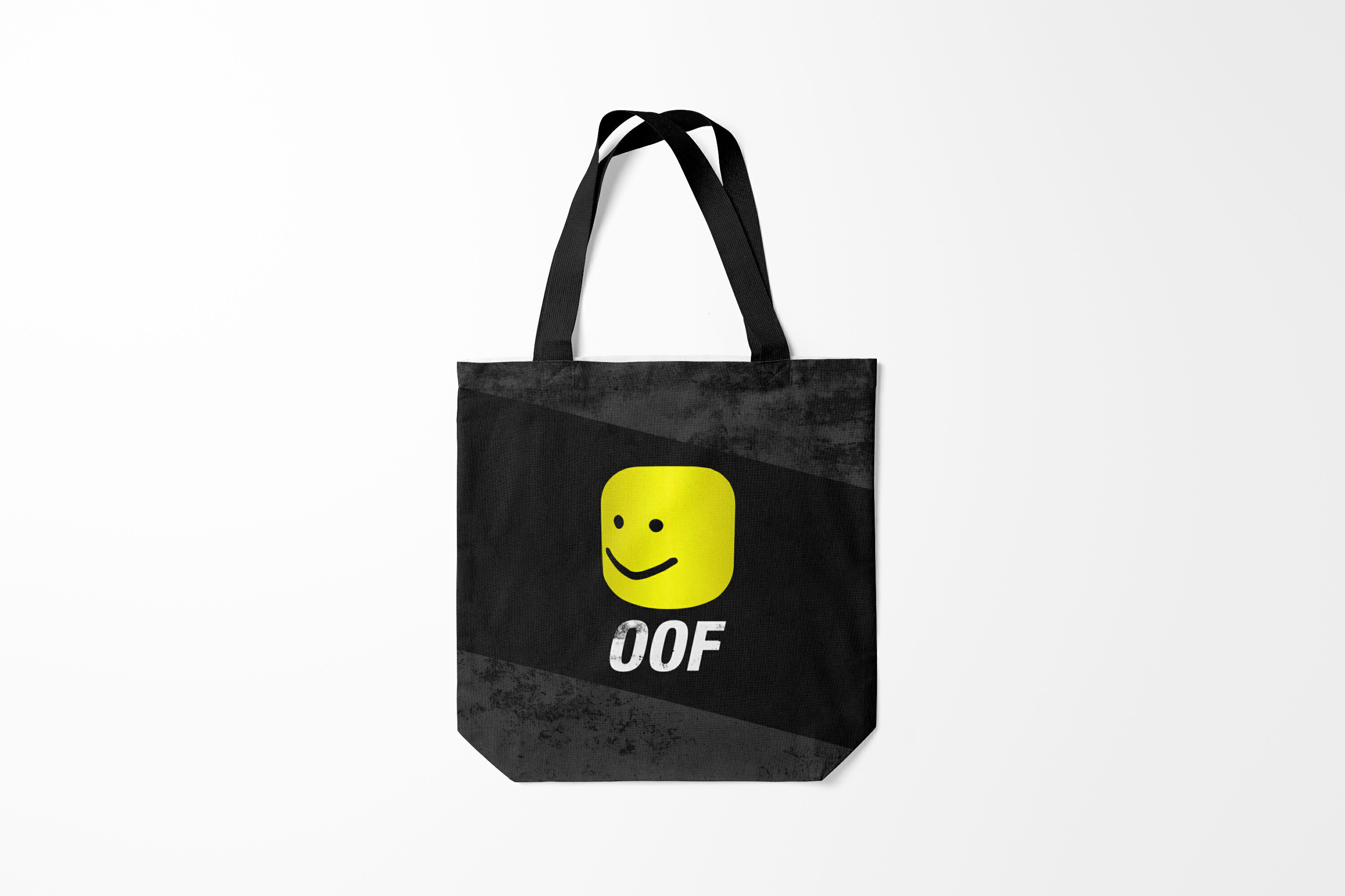 

Сумка шoппер унисекс Burnettie Разные игры Roblox OOF Мем, черный, Разные игры Roblox OOF Мем