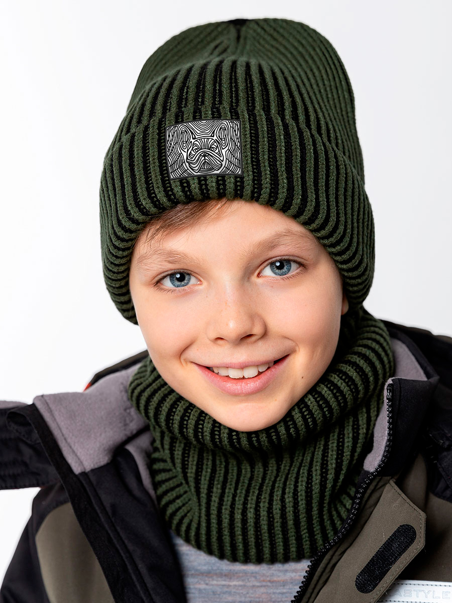 

Комплект детский NIKASTYLE 12з16624, черный; хаки, 50-54, 12з16624