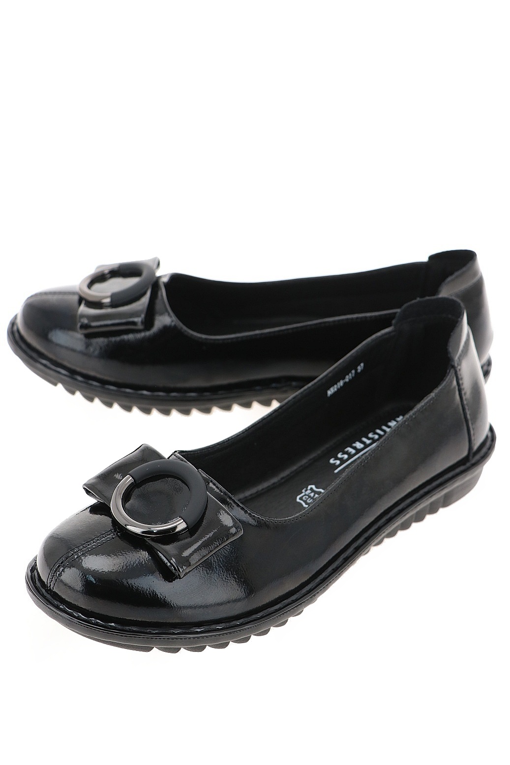 

Туфли женские Baden NK016-017 черные 38 RU, Черный, NK016-017