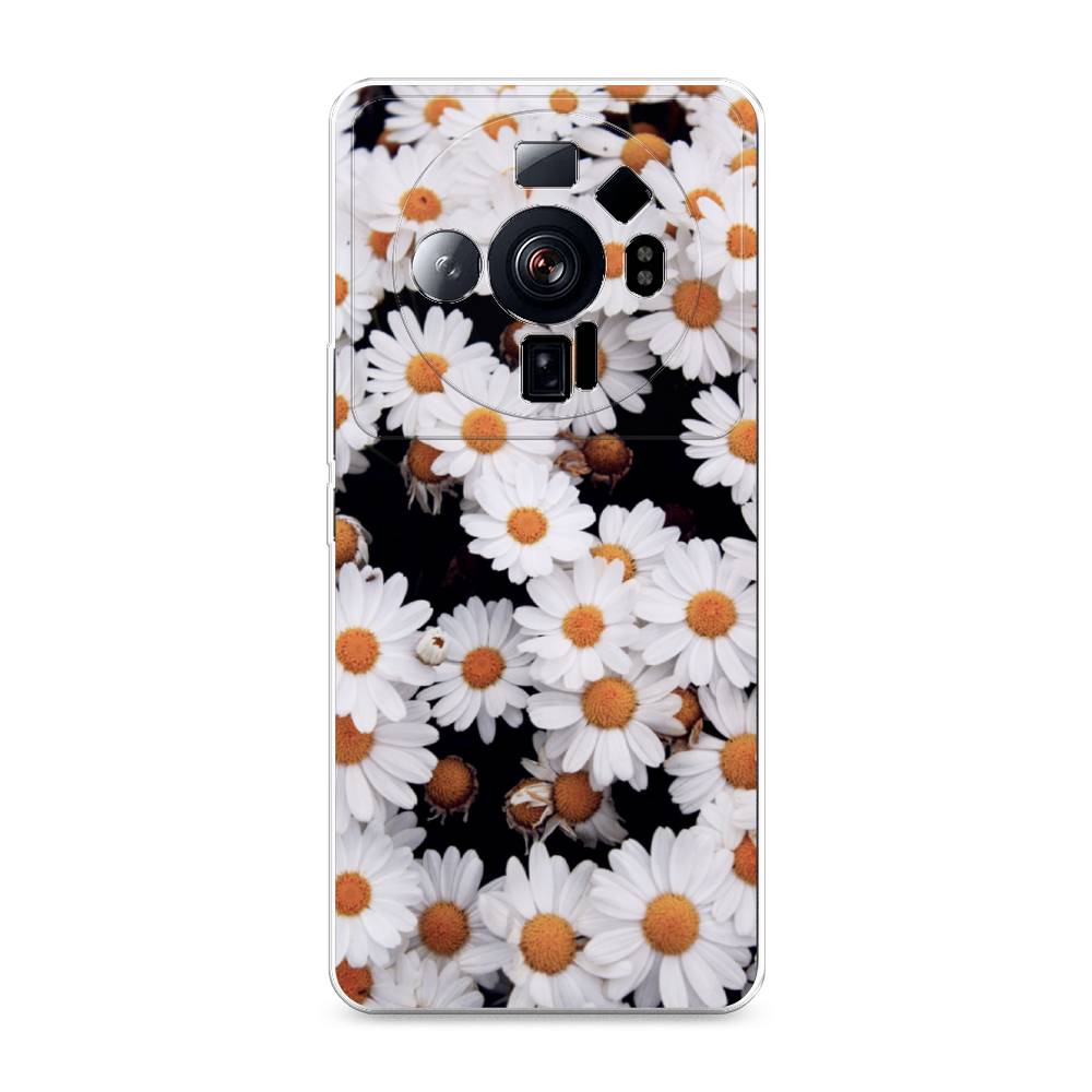 фото Силиконовый чехол "ромашковое поле" на xiaomi 12s ultra awog