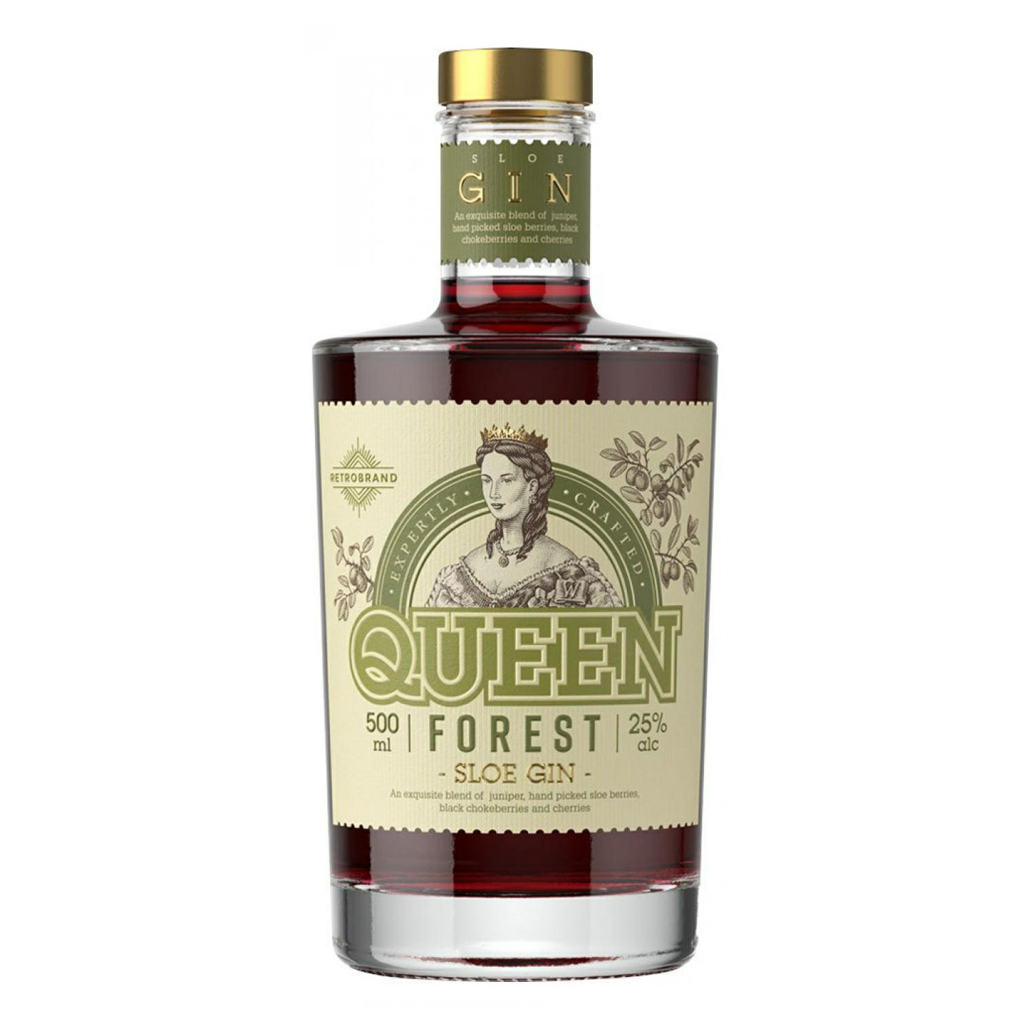 

Джин Queen Forest десертный 25% 0,5 л