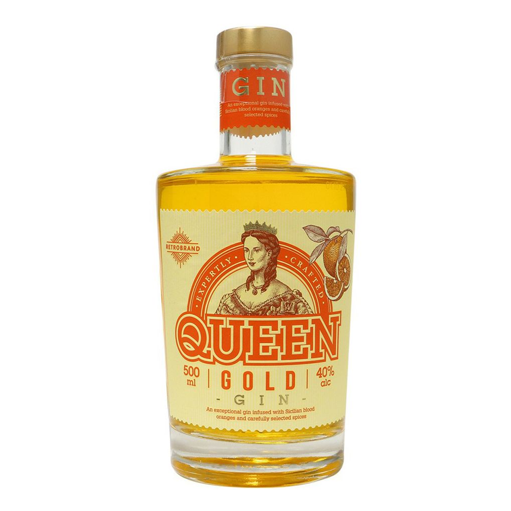 Джин Gold Queen 40% 0,5 л