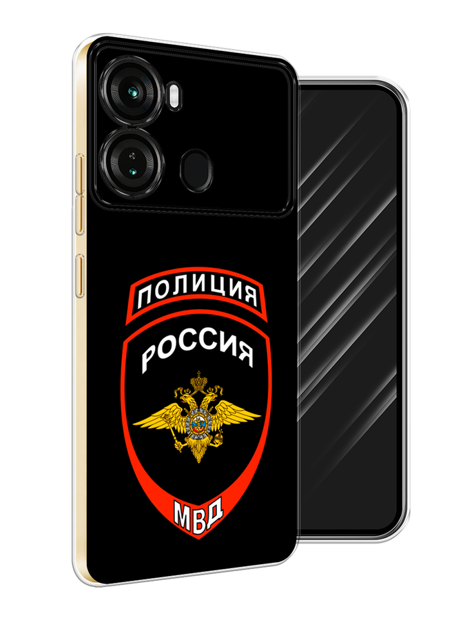 

Чехол Awog на Itel P40 "Полиция шеврон", Черный;красный;белый, 3201350-1