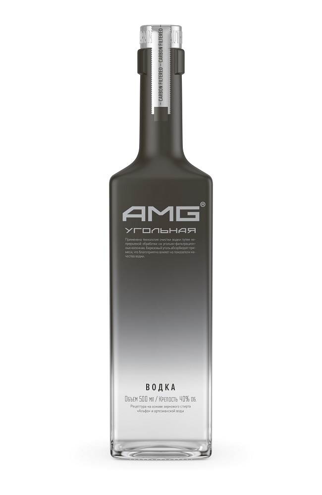 

Водка AMG Угольная 40% 0,5 л Россия