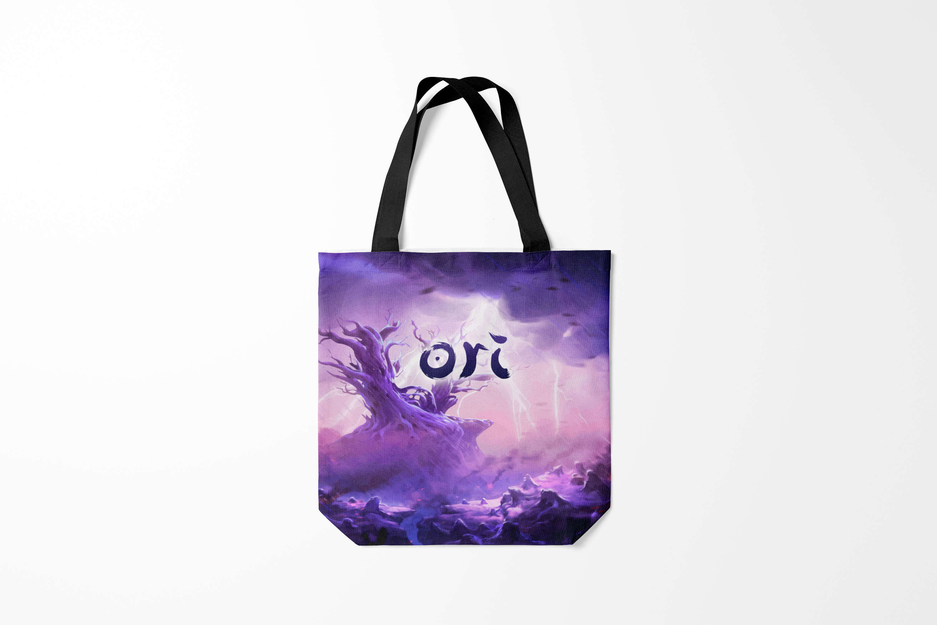 

Сумка шoппер унисекс Burnettie Разные игры ORI, голубой, Разные игры ORI