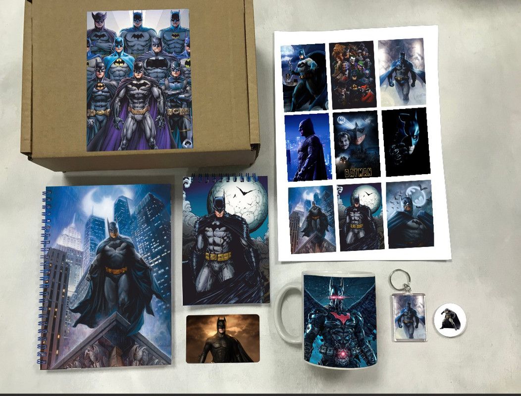

Бокс с подарком принт Бэтмен, The Batman - BМ0004, Box-310822-13