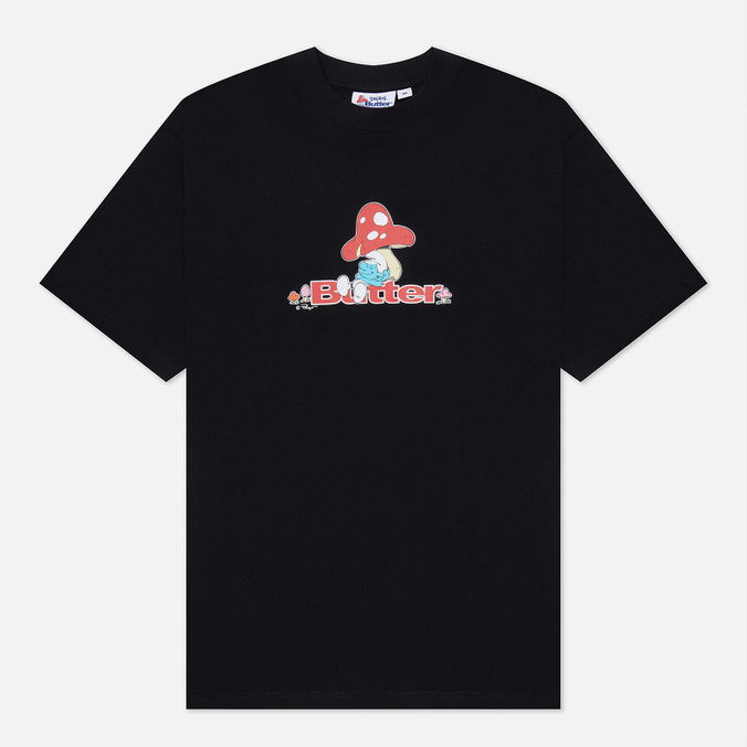 

Мужская футболка Butter Goods x The Smurfs Lazy Logo чёрный, Размер M, Черный, x The Smurfs Lazy Logo