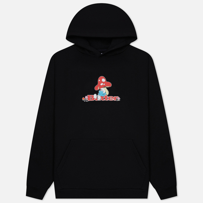 

Мужская толстовка Butter Goods x The Smurfs Lazy Logo Hoodie чёрный, Размер XL, Черный, x The Smurfs Lazy Logo Hoodie