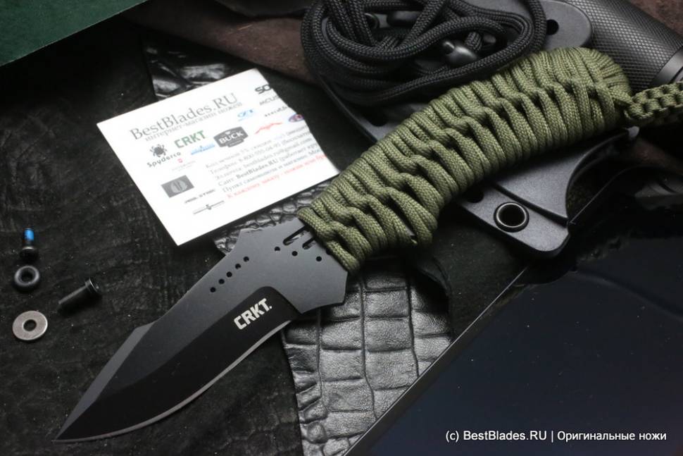 

Скелетный нож CRKT Thunder Strike 2032, Зеленый, Thunder Strike