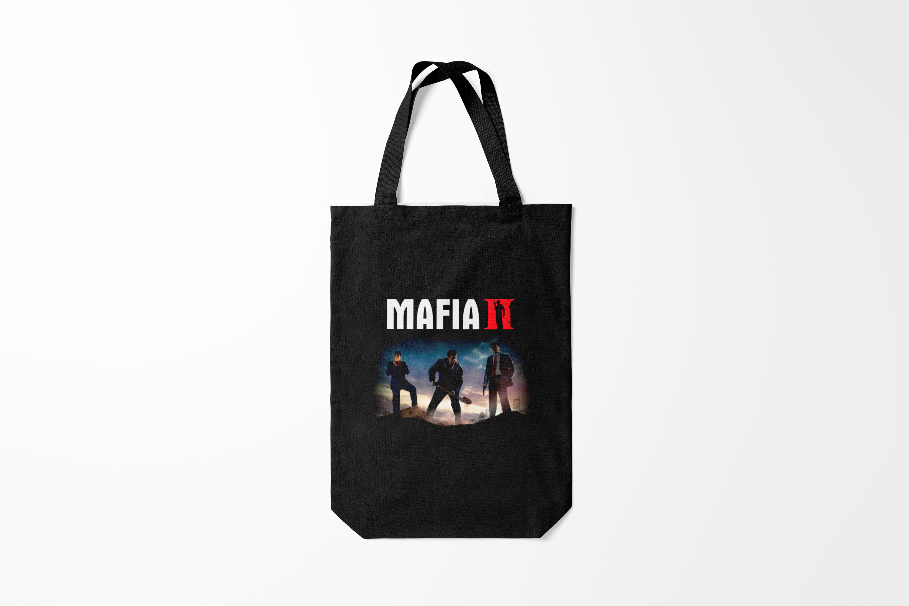 

Сумка шoппер унисекс Burnettie Разные игры Mafia II Definitive Edition, черный, Разные игры Mafia II Definitive Edition