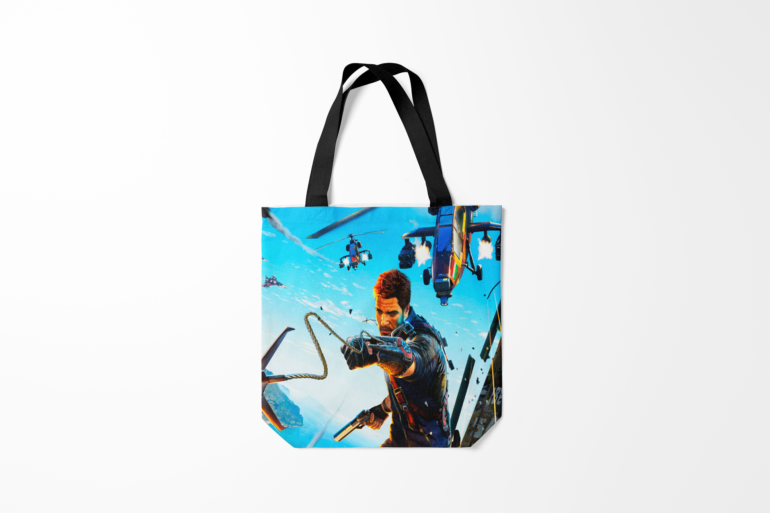 

Сумка шoппер унисекс Burnettie Разные игры JustCause, разноцветный, Разные игры JustCause