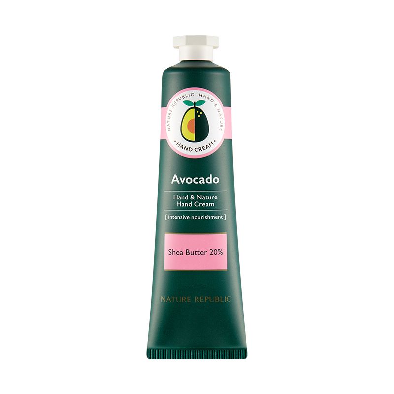 

Крем для рук с авокадо NATURE REPUBLIC Hand&Nature Avocado Hand Cream 30 мл, крем для рук